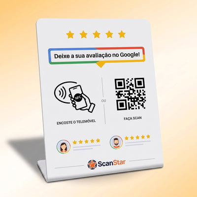 Google Reviews Stand